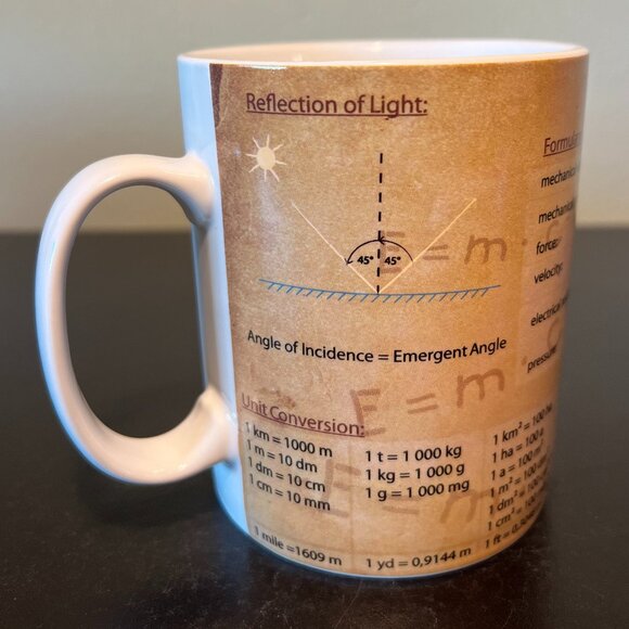 Könitz PHYSICS Knowledge Porcelain Mug ~ Science ~ Engineer - Picture 6 of 10